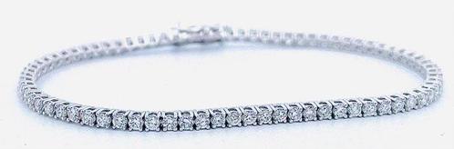 Armband - 18 karaat Witgoud Diamant (Natuurlijk), Sieraden, Tassen en Uiterlijk, Armbanden