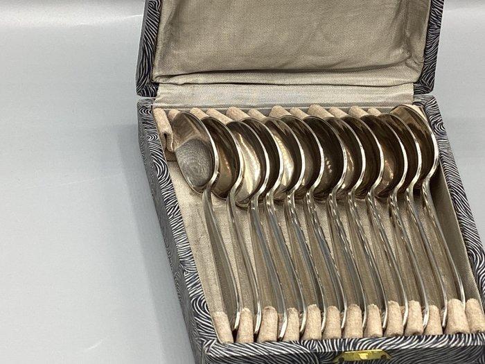 Couverts Dixi - Koffielepel (12) - 12 vintage, Antiek en Kunst, Curiosa en Brocante