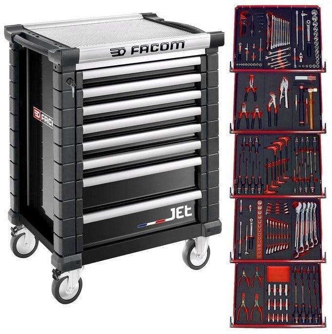 OP=OP - Facom JETCMM175GBNL- Gereedschapswagen - Foam gevuld, Auto diversen, Autogereedschap, Nieuw, Ophalen