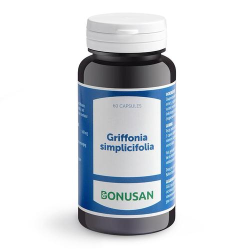 Griffonia simplicifolia (75 mg 5-HTP)  200 vegicaps Bonusan, Sport en Fitness, Gezondheidsproducten en Wellness, Overige typen