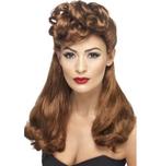 40s Vintage pruik Auburn, Ophalen of Verzenden, Nieuw