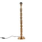 Art Deco tafellamp brons zonder kap - Torre, Huis en Inrichting, Lampen | Tafellampen, Nieuw, Art Deco, 50 tot 75 cm