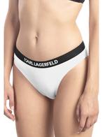 SALE -69% | Karl Lagerfeld Bikinislip wit | OP=OP, Kleding | Dames, Badmode en Zwemkleding, Nieuw, Verzenden