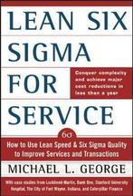 Lean Six Sigma for Service 9780071418218 Mike L. George, Verzenden, Zo goed als nieuw, Mike L. George
