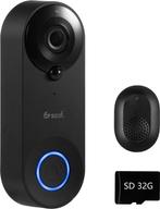 2dekans | Video Deurbel met Camera - Inc. Gong & 32GB SD -, Audio, Tv en Foto, Videobewaking, Ophalen of Verzenden, Zo goed als nieuw