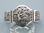Armband - Zilver, Draak, Midden 20e eeuw - China -, Antiek en Kunst