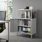 [en.casa] Bureaukast Hailuoto archiefkast 110x70x40 cm licht, Verzenden, Nieuw