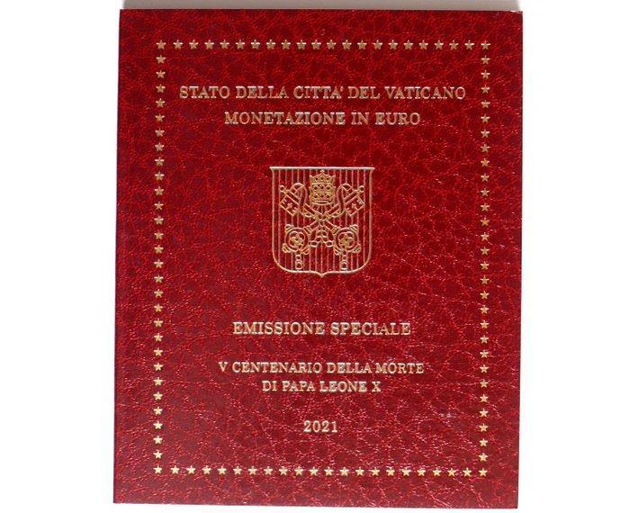 Vaticaan. Year Set (BU) 2021 Emissione Speciale incl. 5, Postzegels en Munten, Munten | Europa | Euromunten
