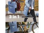 MIVELO fietstas - 3-in-1 bagagedragertas rugzak schoudertas, Verzenden, Nieuw