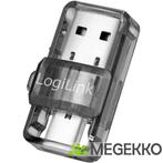 LogiLink BT0054 bluetooth ontvanger Grijs Transparant, Computers en Software, USB Sticks, Verzenden, Nieuw, Logilink