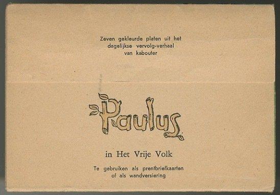Jean Dulieu - Paulus de Boskabouter - 1 complete kaartenset, Boeken, Stripboeken