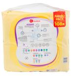 Newborn luiers jumbo pak - 108 stuks - 2-5 kg, Kinderen en Baby's, Badjes en Verzorging, Verzenden, Nieuw