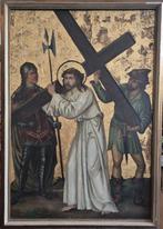 Europese school (XX) - Kreuztragung Christi - 55,5 x 78,5 cm, Antiek en Kunst