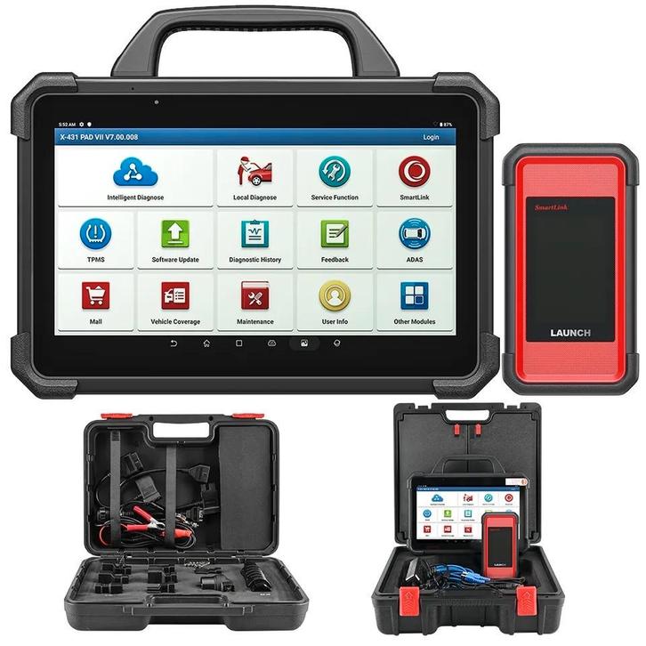 Launch X431 PAD 7 Elite coderen ecu programmeren PAD 7 Elite, Auto-onderdelen, Elektronica en Kabels, Nieuw, Verzenden