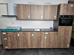 NIEUWE Bruynzeel Keuken Wild Eiken 300 cm INNOVARE KEUKENS, Bruin, Verzenden, Enkelwandige keuken, Zo goed als nieuw