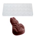 Chocolademal Chocolate World Konijn (24x) 45x26x16mm**, Nieuw, Verzenden