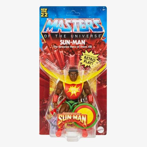 Masters of the Universe Origins Sun-Man (Toys), Verzamelen, Poppetjes en Figuurtjes, Zo goed als nieuw, Verzenden
