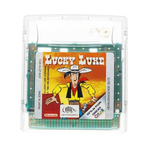 Lucky Luke [Gameboy Color], Spelcomputers en Games, Games | Nintendo Game Boy, Zo goed als nieuw, Ophalen of Verzenden