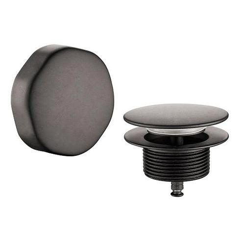 Doblar afbouwdeel badafvoer met overloop gunmetal, Doe-het-zelf en Verbouw, Sanitair, Ophalen of Verzenden