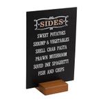 Menukaarthouder Norvik - Donker - 70 mm, Nieuw in verpakking