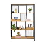 *WOONWINKEL* Kare Design Bologna Moderne Vakkenkast Eiken En, Huis en Inrichting, Kasten | Boekenkasten, Verzenden, Nieuw