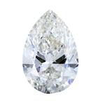 1 pcs Diamant  (Natuurlijk)  - 0.71 ct - Peer - F - VVS1 -, Nieuw