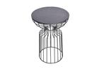 Ronde bijzettafel VARIATION 55cm zwart ijzeren metalen frame, Ophalen of Verzenden, Nieuw