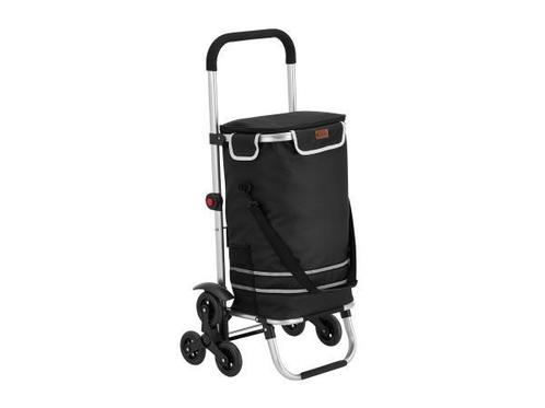 Veiling - Boodschappentrolley 3in1 - 56L - Voor Trappen - Zw, Huis en Inrichting, Woonaccessoires | Overige, Nieuw