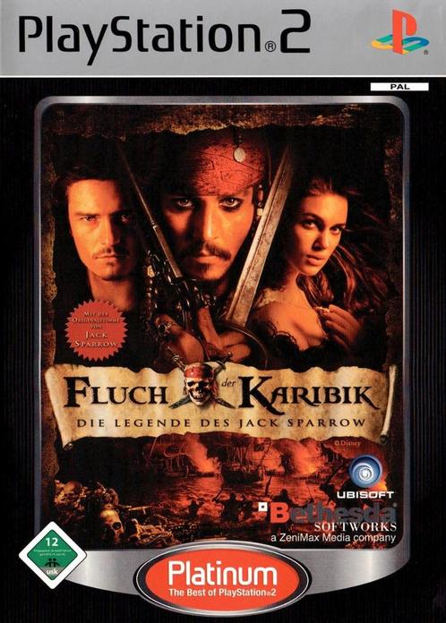 Pirates of the Caribbean The Legend of Jack Sparrow-Platinum, Spelcomputers en Games, Games | Sony PlayStation 2, Zo goed als nieuw