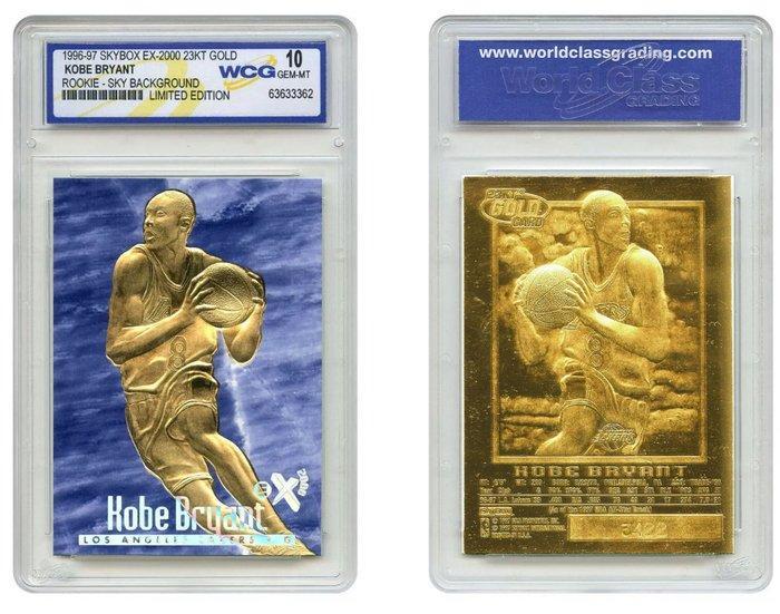 1996/97 Skybox Kobe Bryant Rookie - Sky Blackground -, Verzamelen, Stickers