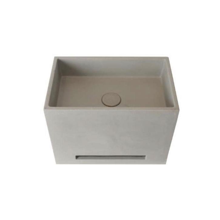 Fontein Ideavit Idea.Wall 40x25x30 cm Rechthoek Beton, Doe-het-zelf en Verbouw, Sanitair, Overige typen, Nieuw, Ophalen of Verzenden