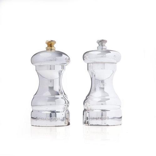 A. J. Poole Sterling Silver Salt & Pepper Grinders, 2000s -, Antiek en Kunst, Antiek | Goud en Zilver