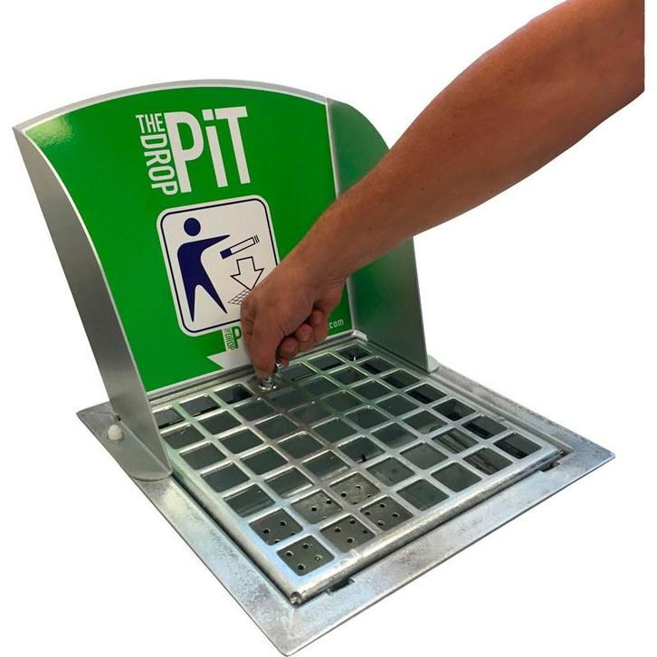 Asbaktegel Droppit Classic, 45x45cm, Zakelijke goederen, Kantoor en Winkelinrichting | Kantoorartikelen, Overige typen, Nieuw in verpakking