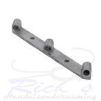 Zijwandhouder 3 gaats diverse hoogtes schuin links, Dieren en Toebehoren, Paarden en Pony's | Trailers en Aanhangwagens, Ophalen of Verzenden