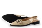 Manfield Slingbacks in maat 39 Wit | 10% korting, Verzenden, Wit, Zo goed als nieuw, Manfield
