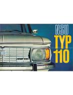 1965 NSU TYP 110 BROCHURE DUITS, Boeken, Nieuw, Author