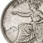 Zwitserland. 5 Francs 1874 B / Helvetia seated - Key date