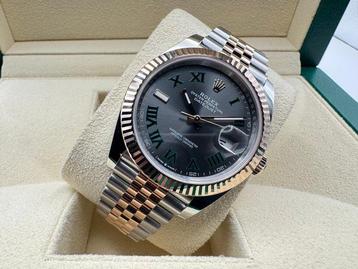 Rolex - Datejust 41 steel/rose gold Wimbledon - 126331 - beschikbaar voor biedingen