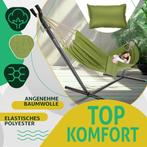 KESSER® XXL Hangmat 2 personen - Tot 200kg - Metalen Frame -, Tuin en Terras, Hangmatten, Verzenden, Zo goed als nieuw