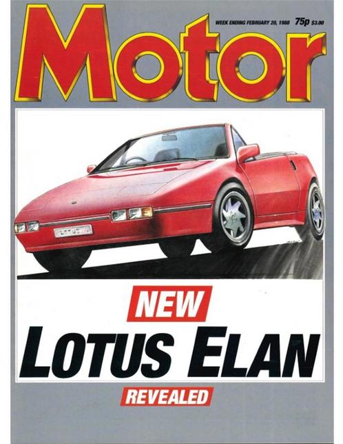 1988 MOTOR MAGAZINE 4447 ENGELS, Boeken, Auto's | Folders en Tijdschriften