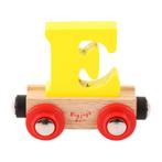 BigJigs houten trein letter E - naa van €3,99 voor €3,19, Ophalen of Verzenden, Nieuw