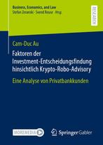 9783658432973 Business, Economics, and Law- Faktoren der ..., Nieuw, Cam-Duc Au, Verzenden