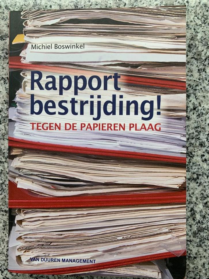 Rapportbestrijding! Tegen de papieren plaag, Boeken, Economie, Management en Marketing, Management, Gelezen, Verzenden