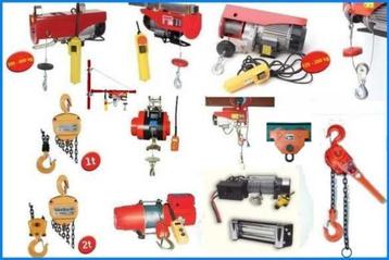 Kettingtakels Rateltakel / Hijslier 230V / Bumperlier 12/24V beschikbaar voor biedingen