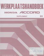 1993 Honda Accord Werkplaatshandboek Supplement, Auto diversen, Handleidingen en Instructieboekjes, Verzenden