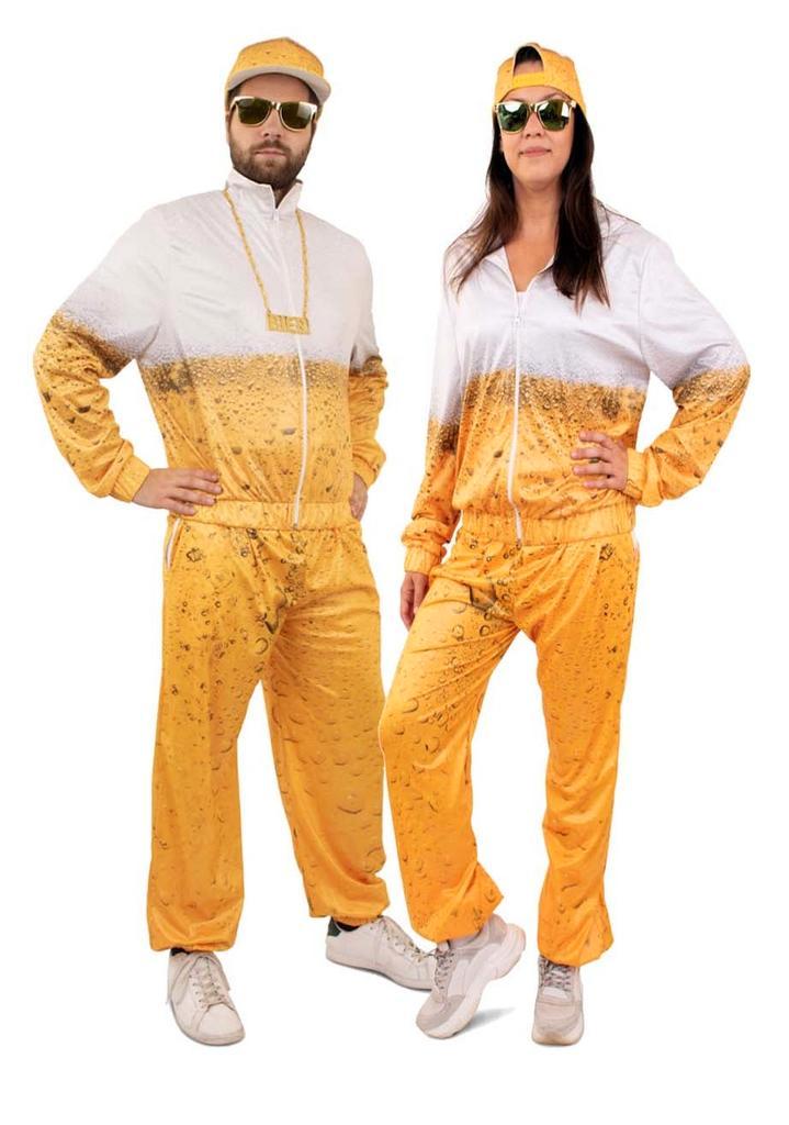 Bier Trainingspak - M, Kleding | Dames, Carnavalskleding en Feestkleding, Verzenden