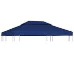 vidaXL Prieeldak 2-laags 4x3m 310 g/m² blauw, Tuin en Terras, Verzenden, Nieuw