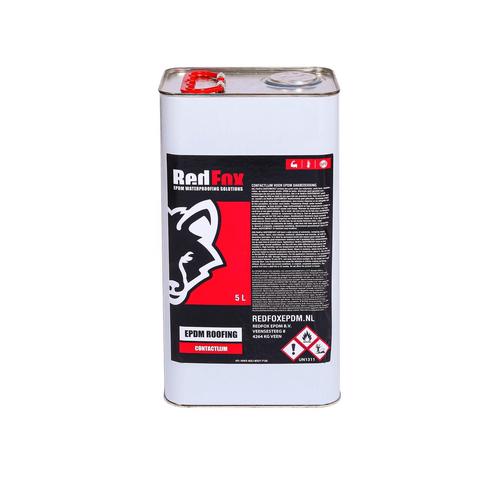 Redfox EPDM contactlijm 5 Kg, Doe-het-zelf en Verbouw, Dakpannen en Dakbedekking, Overige typen, Nieuw, Overige materialen, Ophalen of Verzenden
