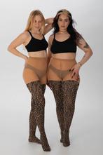 Knitted Leopard Curvy Stretch Panty Maat:, Verzenden, Nieuw, Overige kleuren