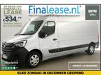 Renault Master T35 2.3 dCi 135 L3H2 BPM Vrij Airco €534pm, Auto's, Bestelauto's, Renault, Nieuw, Zilver of Grijs, Lease